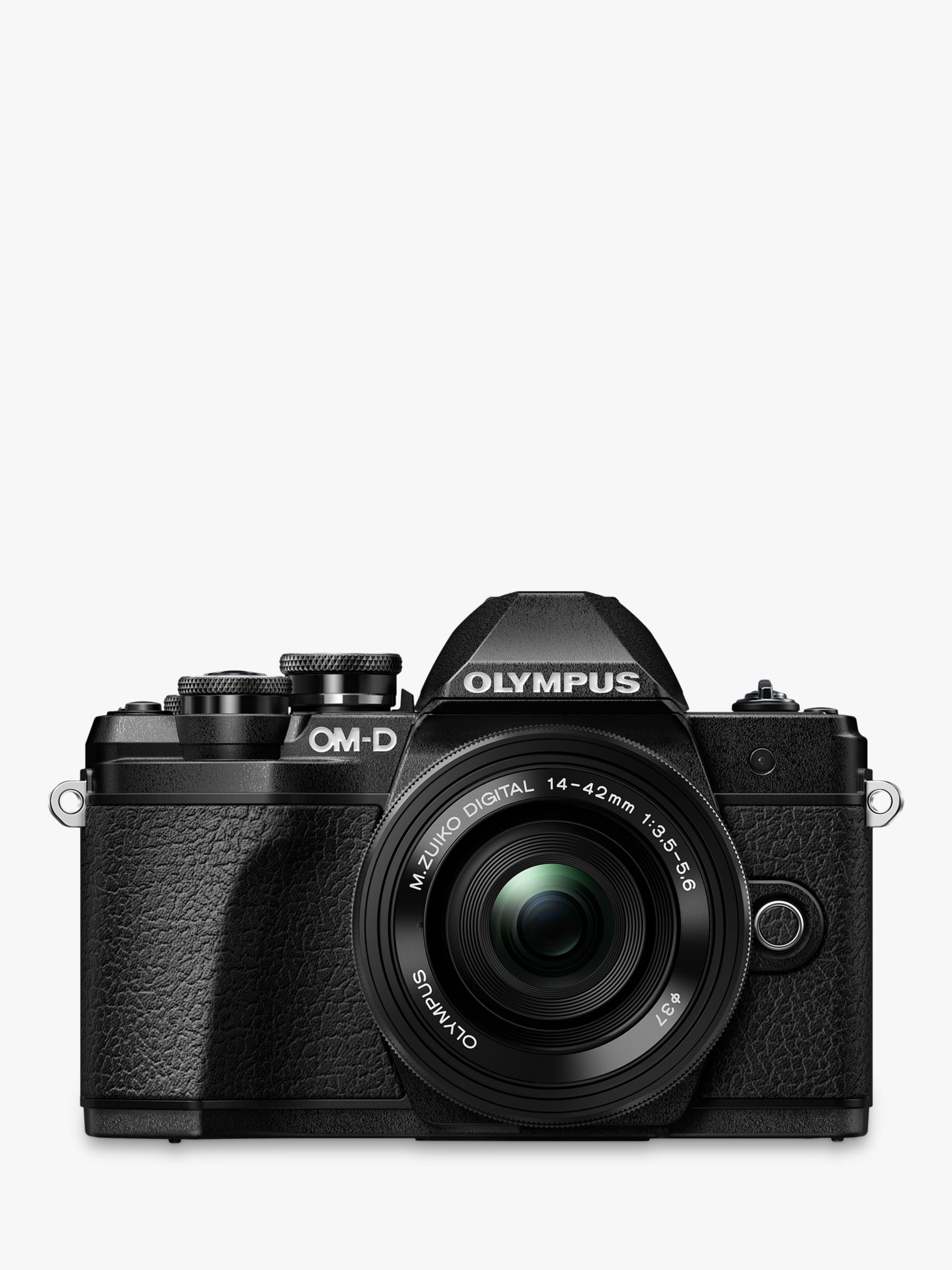 Olympus OM-D E-M10 Mark III Compact System Camera with 14-42mm EZ Lens, 4K Ultra HD, 16.1MP, Wi-Fi, EVF, 3” LCD Tiltable Touch Screen
