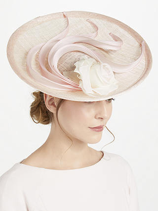 Whiteley April Upturn Disc Occasion Hat, Blush