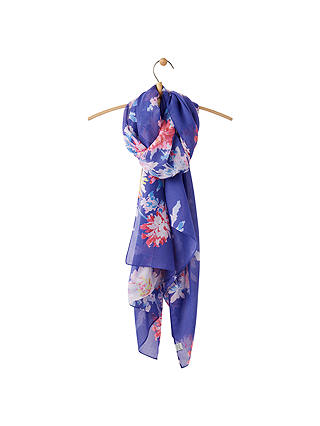 Joules Wensley Whitstable Floral Print Scarf