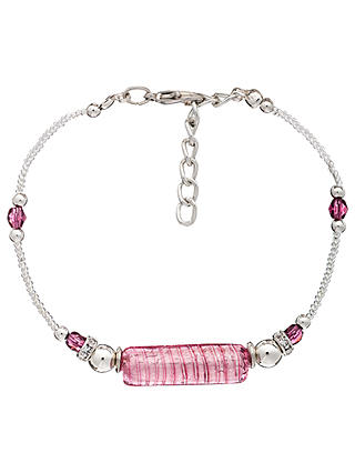Martick Murano Glass Chain Bracelet