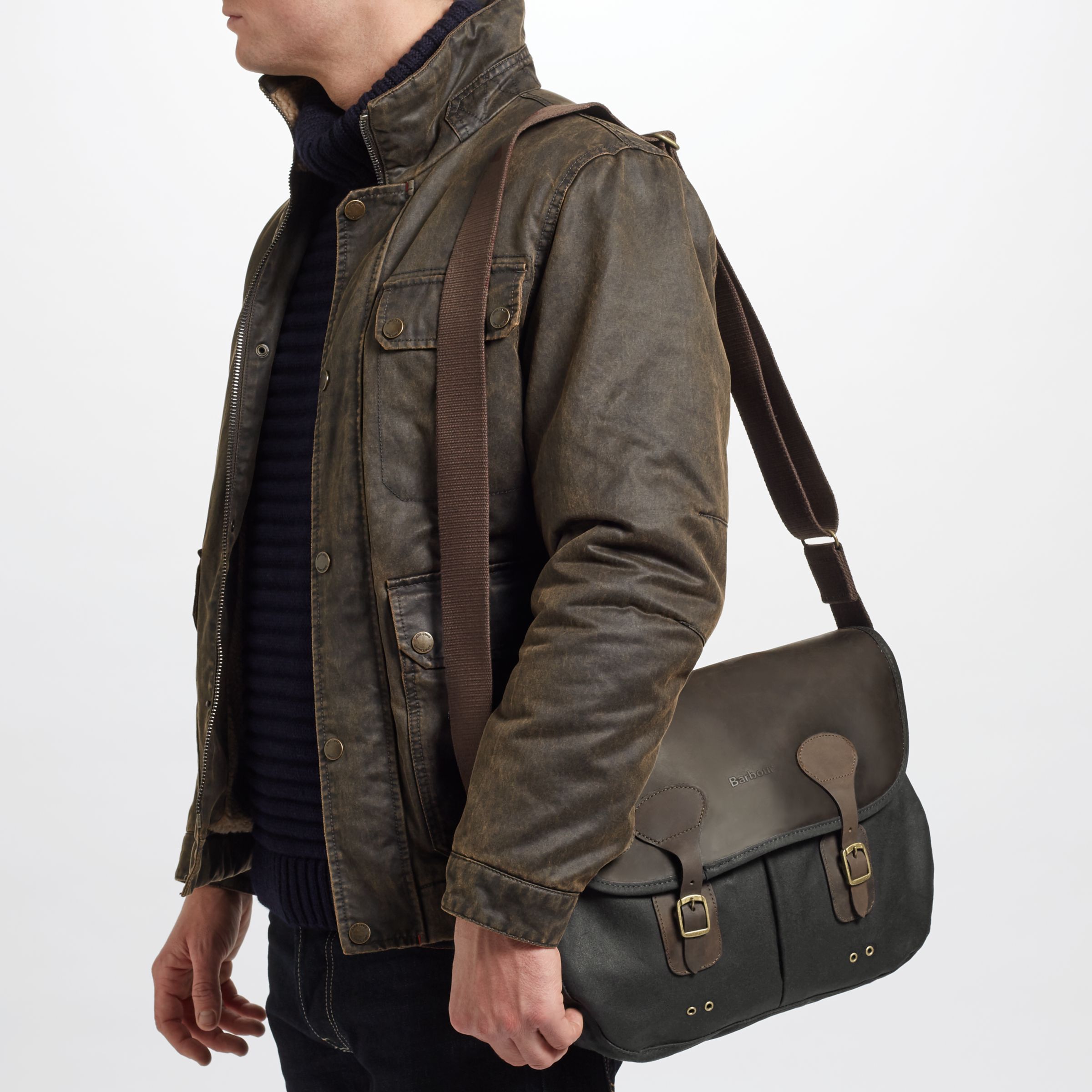 barbour wax leather tarras