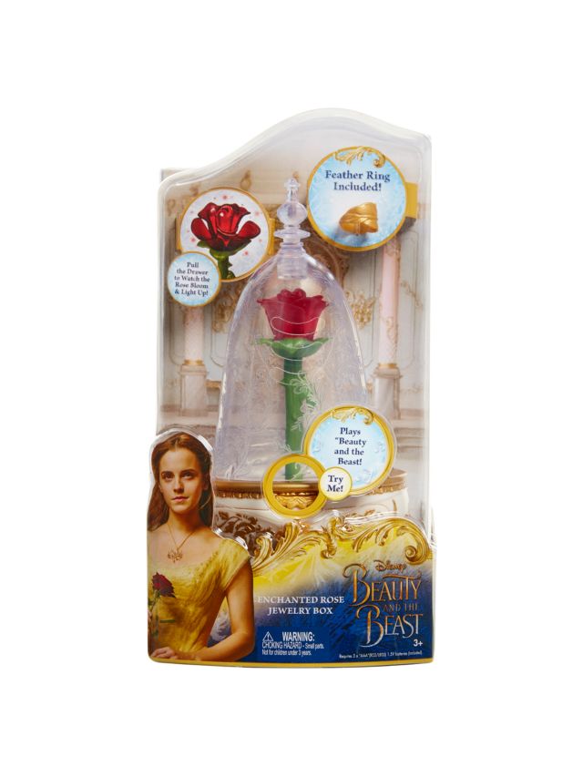 Disney Beauty and the Beast Enchanted Rose Jewellery Box