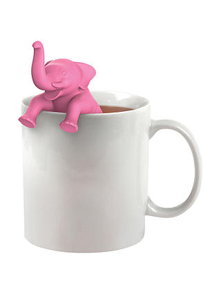 Fred Big Brew Elephant Tea Infuser, Pink