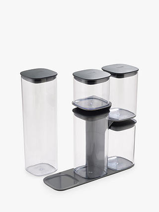 Joseph Joseph Podium Storage Container Set and Stand, 5 Pieces