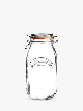 Kilner Cliptop Glass Jar, 2L