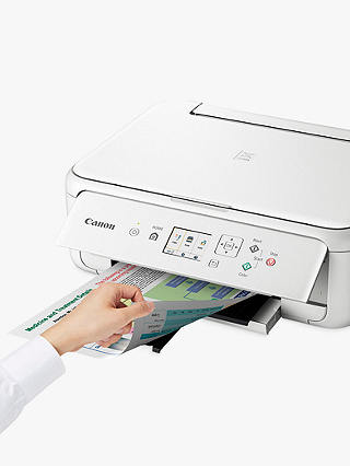 Canon PIXMA TS5151 All-in-One Wireless Wi-Fi Printer, White