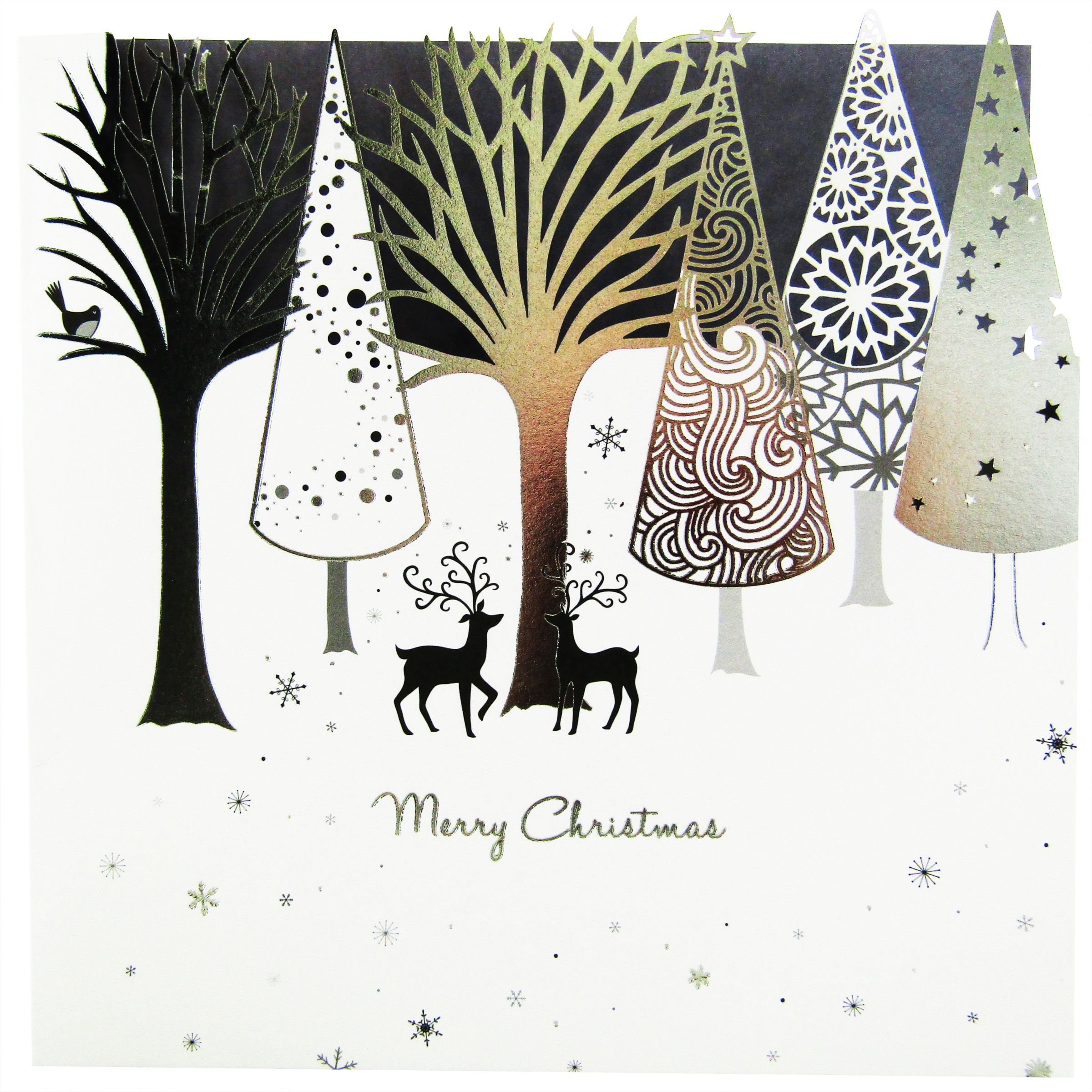 Paperlink Top Trees Christmas Card