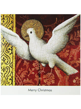National Gallery Merry Christmas Cappenberg Dove Card