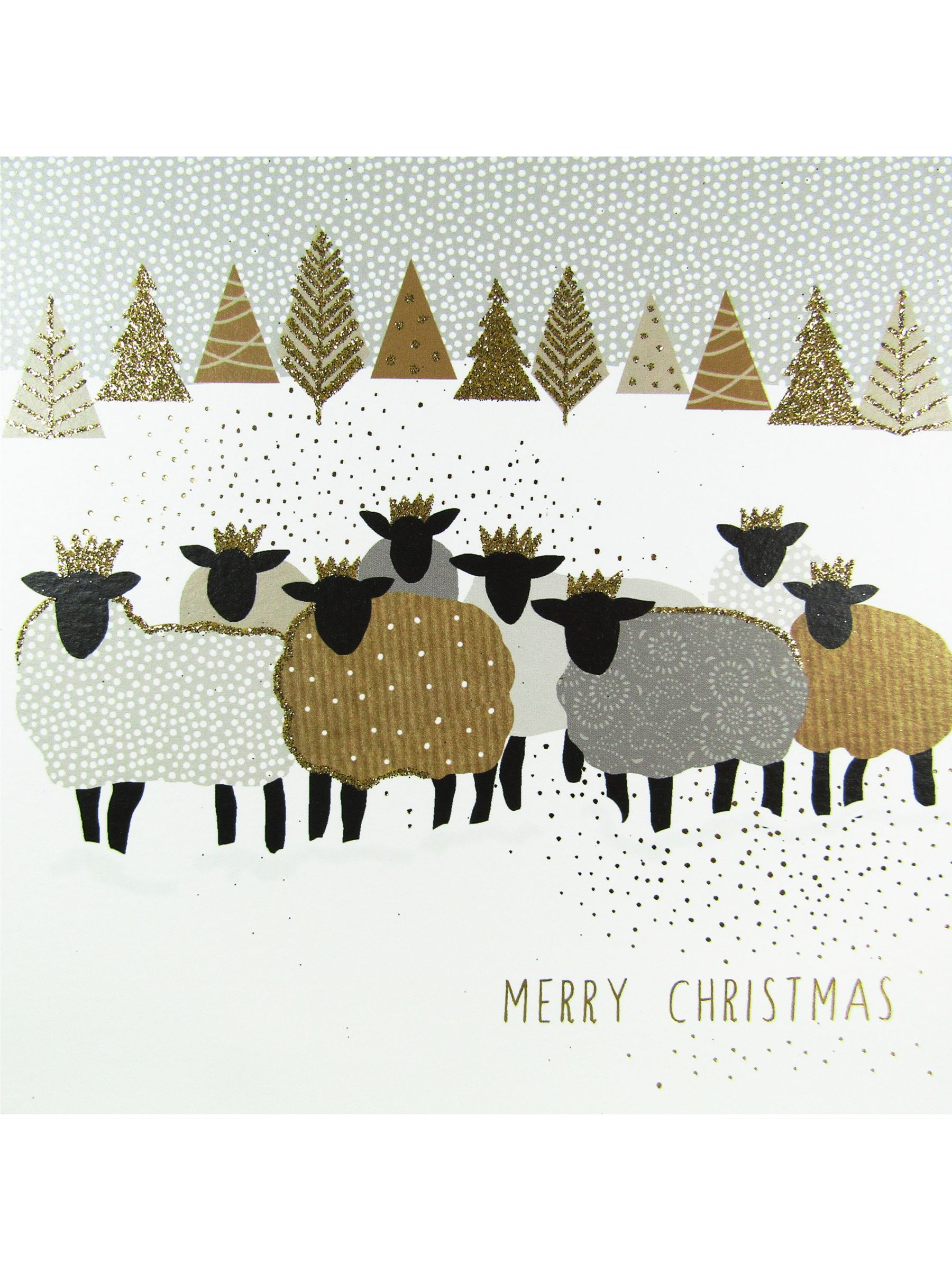 Portfolio Christmas Sheep Card