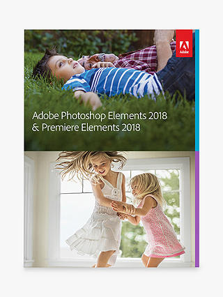 Adobe Photoshop and Premiere Elements 2018, Photo and Video Editing Software