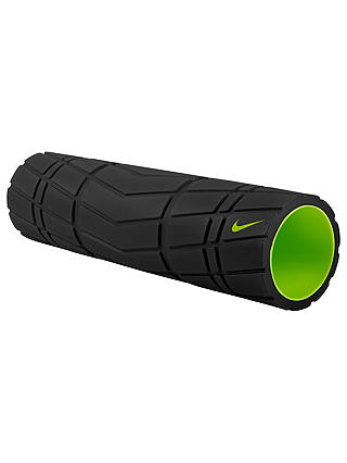 Nike Recovery 20" Foam Roller, Black/Volt