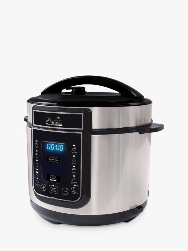 Pressure King Pro 12 in 1 5L Digital Pressure Cooker Black Chrome