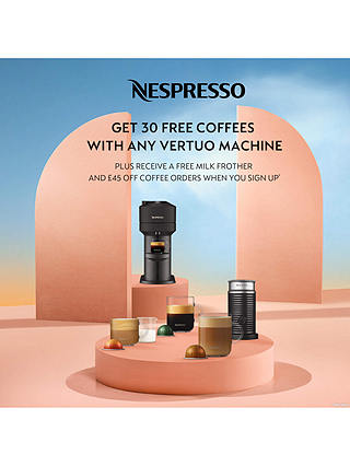 Nespresso Vertuo Plus 11385 Coffee Machine by Magimix, Piano Black