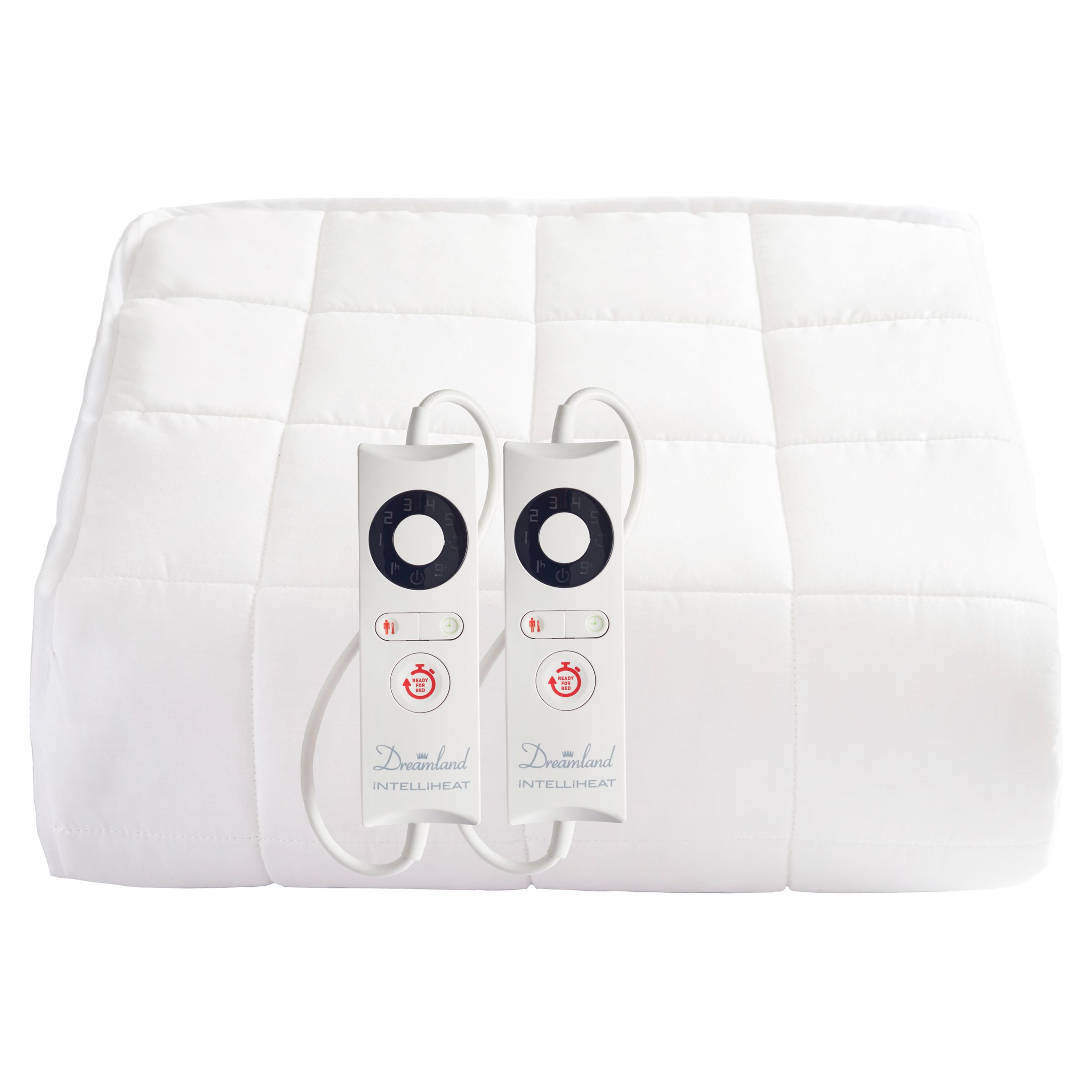 Dreamland Dual Control Cotton Heated Mattress Protector at