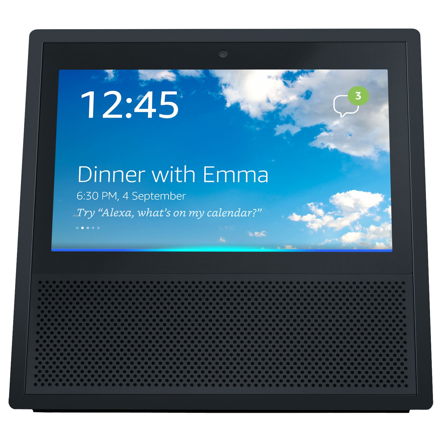 Amazon Echo Show Smart Speaker with 7" Screen & Alexa Voice Recognition & Control