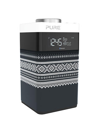 Pure Pop Midi DAB/FM Bluetooth Portable Digital Radio, Marius Edition, Grey