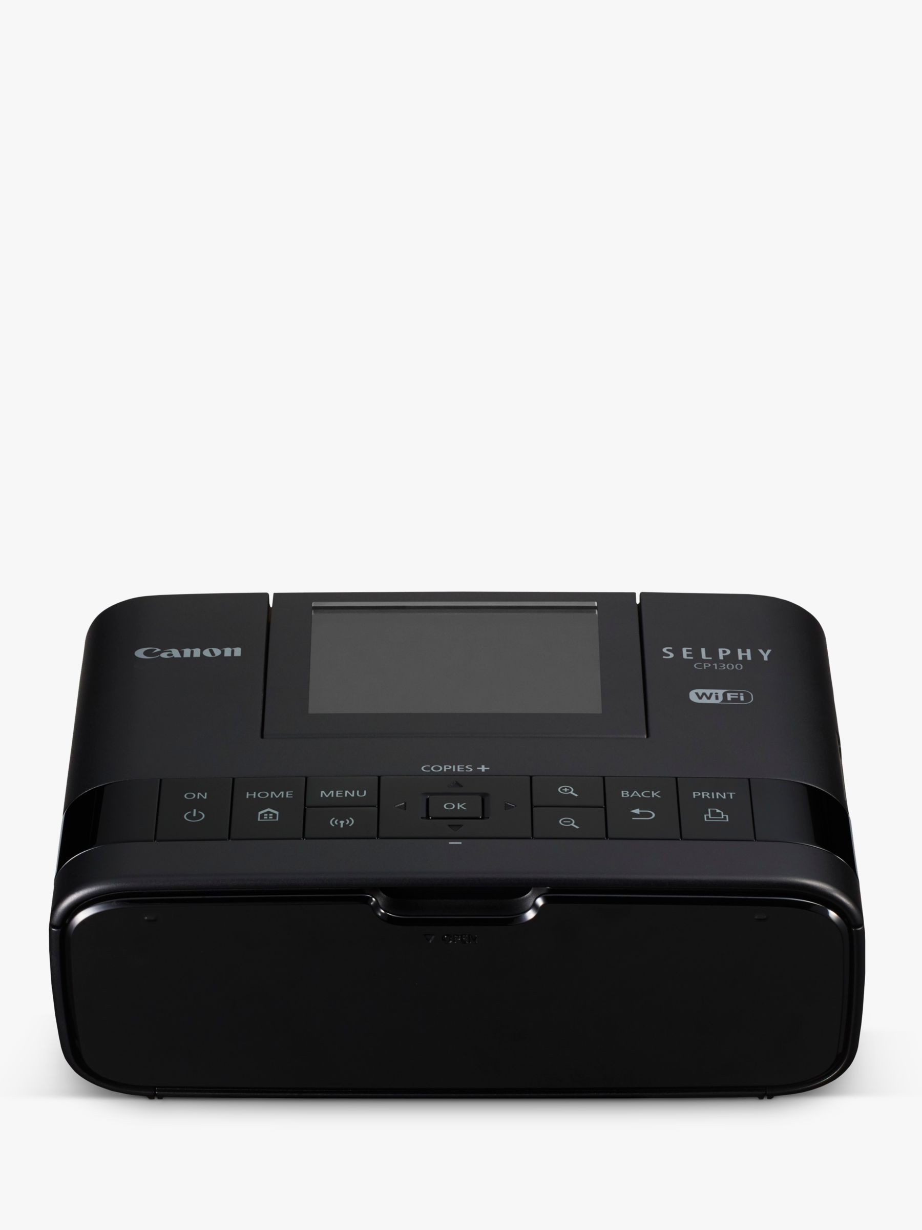 Canon SELPHY CP1300 Portable Photo Printer with Wi-Fi, Apple AirPrint &  3.2 Tiltable Display, Black