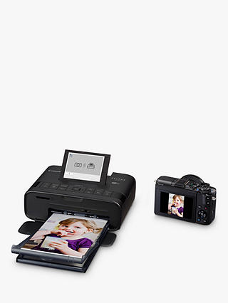 Canon SELPHY CP1300 Portable Photo Printer with Wi-Fi, Apple AirPrint & 3.2" Tiltable Display, Black