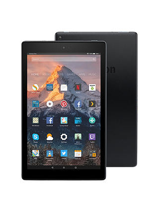 New Amazon Fire HD 10 Tablet with Alexa Hands-Free, Quad-core, Fire OS, 10.1" Full HD, Wi-Fi, 32GB, with Special Offers