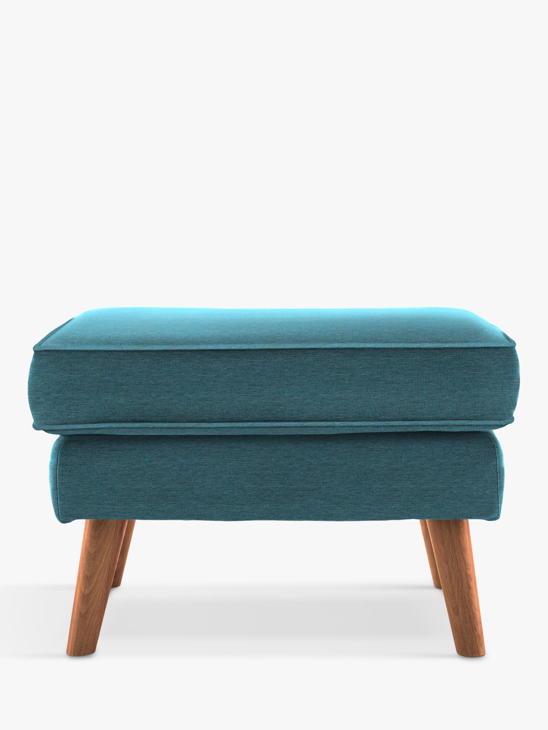 The Sixty Five Range, G Plan Vintage The Sixty Five Footstool, Fleck Blue