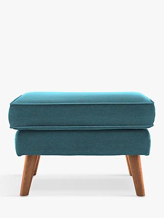 The Sixty Five Range, G Plan Vintage The Sixty Five Footstool, Fleck Blue