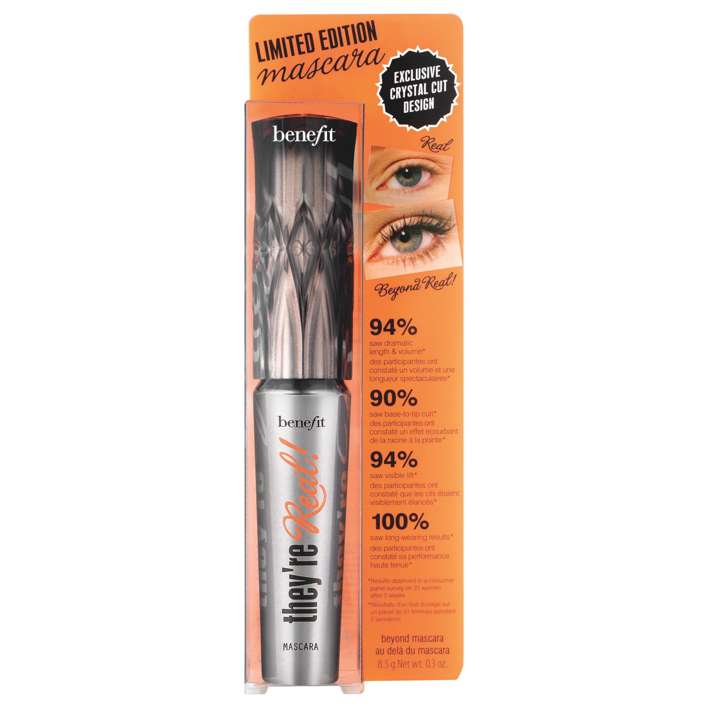 Benefit Limited Edition They Re Real Mascara Black At John Lewis - buy benefit limited edition they re real mascara black online at johnlewis