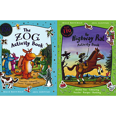 The Zog And The Highway Rat Activity Book Review