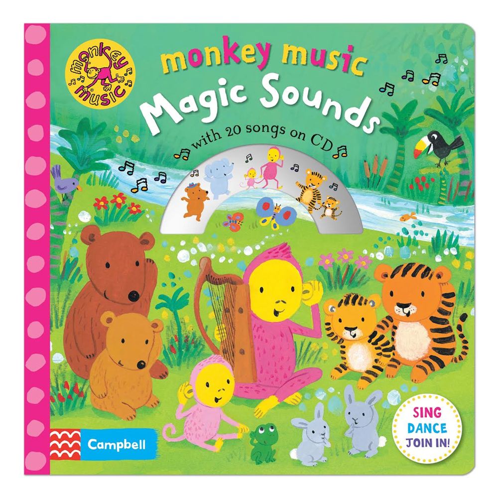 Monkey Music Magic Sounds Children's Book (Including CD)