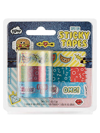 NPW Vibe Squad Sticky Tapes, Set of 3