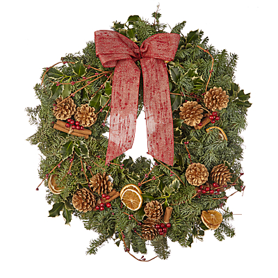 John Lewis Real Traditional Red Christmas Wreath Review
