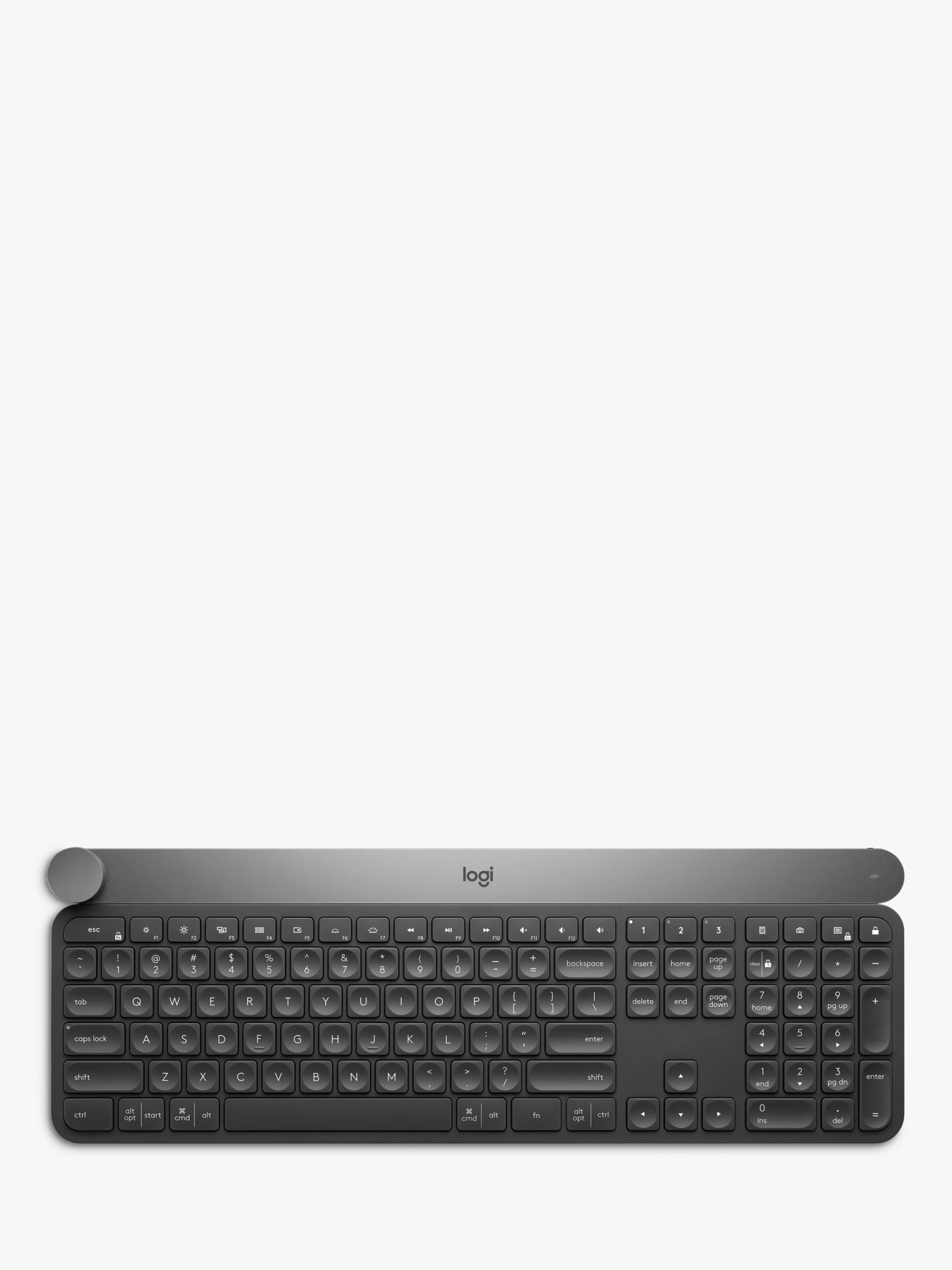 Logitech Craft Wireless Keyboard with Creative Input Dial, Black Review thumbnail