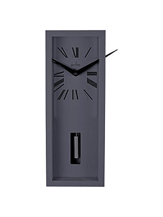 Acctim Ulrik Pendulum Wall Clock, Sky Grey