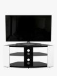 AVF Como TV Stand for TVs up to 55", Gloss White