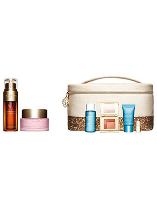 Clarins Double Serum and Multi-Active Day Cream SPF 20 with Gift