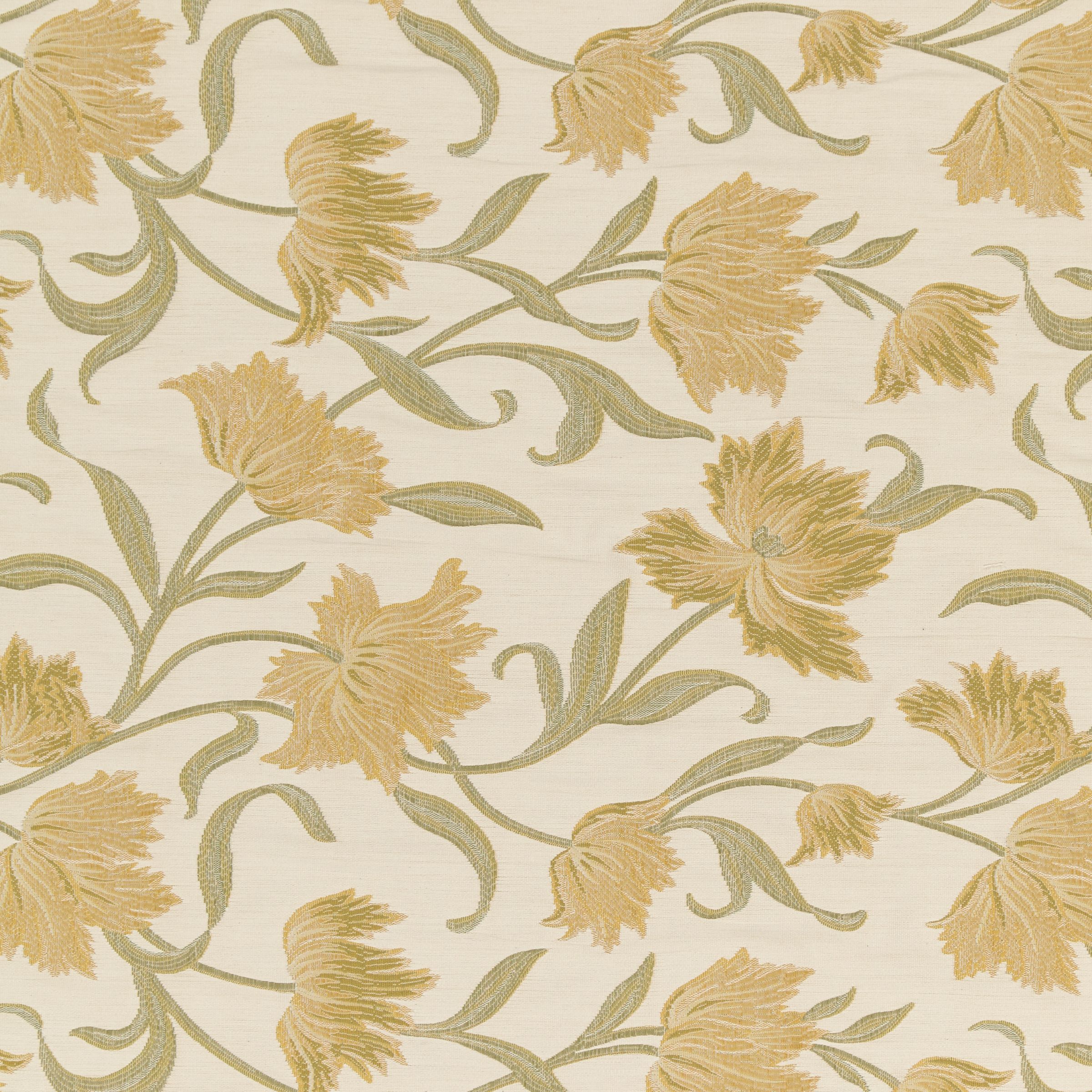 John Lewis & Partners Colette Furnishing Fabric, Yellow