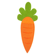 Buy John Lewis Easter Carrot Cutlery Bag Online at johnlewis.com