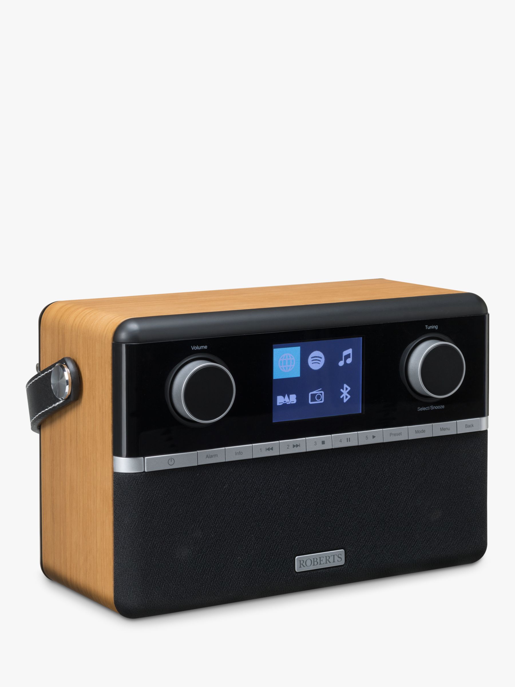 ROBERTS Stream 94i DAB+/FM/Internet Smart Radio with Bluetooth, Black/Wood