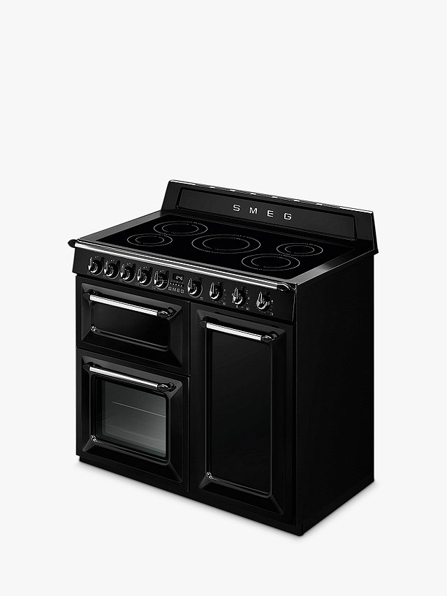 Smeg Victoria TR103IBL Range Cooker with Induction Hob, 100cm, Black