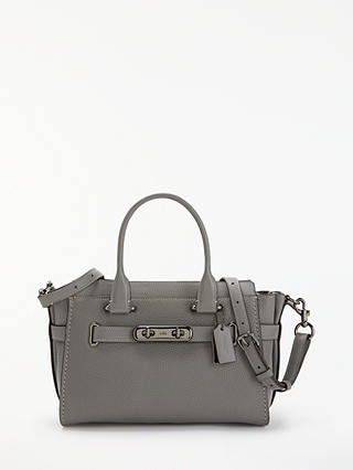 Coach Swagger 27 Leather Carryall Grab Bag
