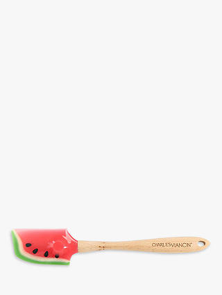 Charles Viancin Watermelon Wood Spatula, L32cm