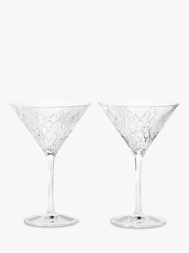 Soho Home Barwell Cut Crystal White Wine Glass | Set of 4