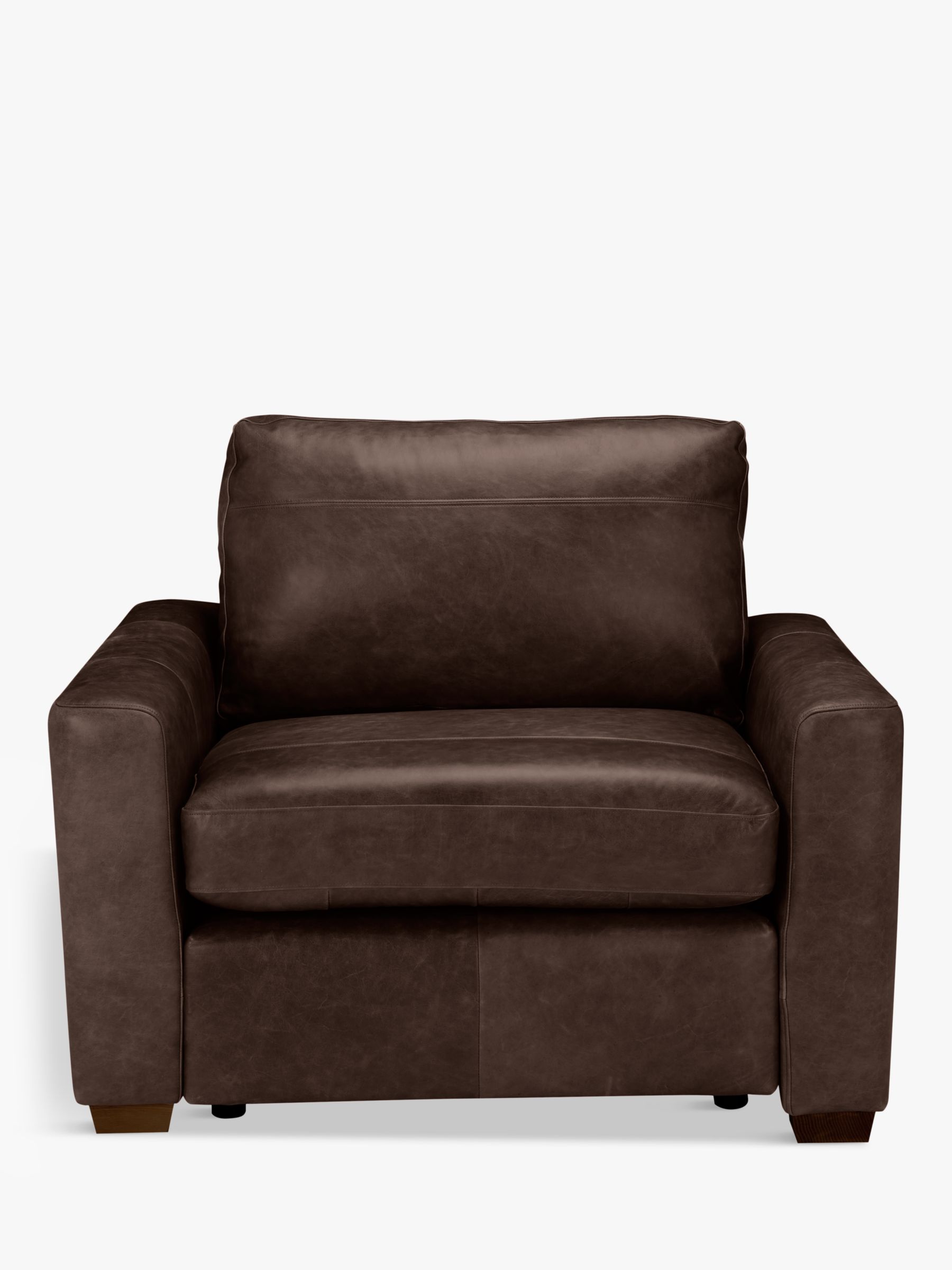 Brown Leather Armchairs John Lewis Partners