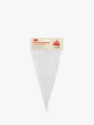 Tala Disposable Icing Bags, Clear, Pack of 10