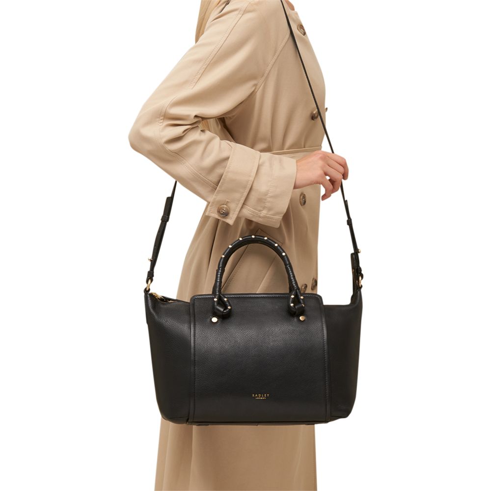 Radley Darling Row Leather Large Grab Bag
