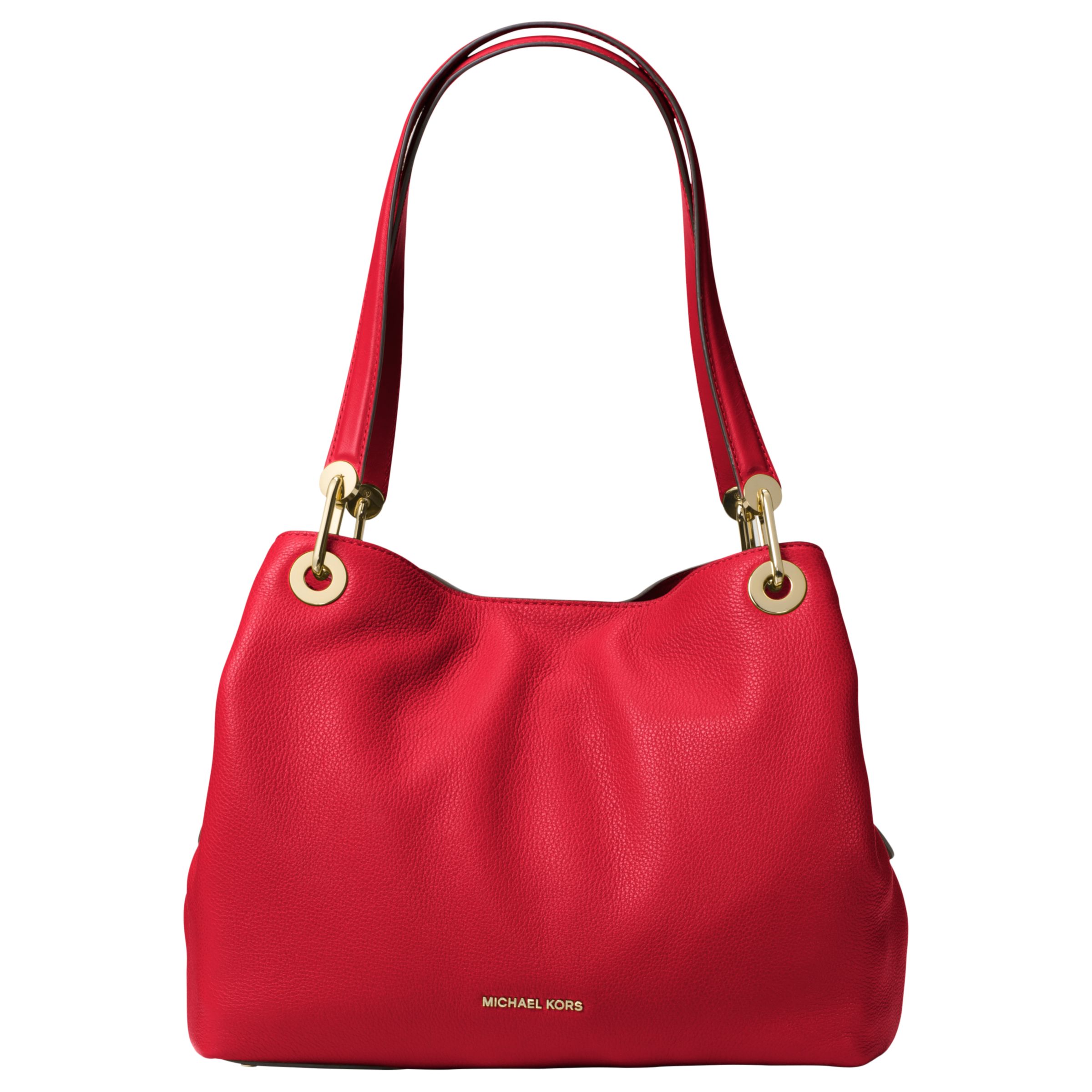red mk tote