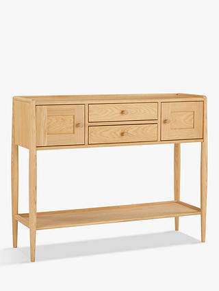 ercol for John Lewis Shalstone Console Table