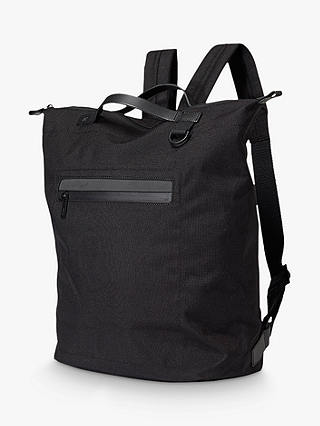 Ally Capellino Hoy Travel Cycle Backpack, Black at John Lewis & Partners