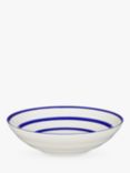 John Lewis Harbour Serving Bowl, White/Blue, Dia.30cm