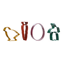 Buy John Lewis Easter Stainless Steel Cookie Cutters, Assorted, Set of 4 Online at johnlewis.com
