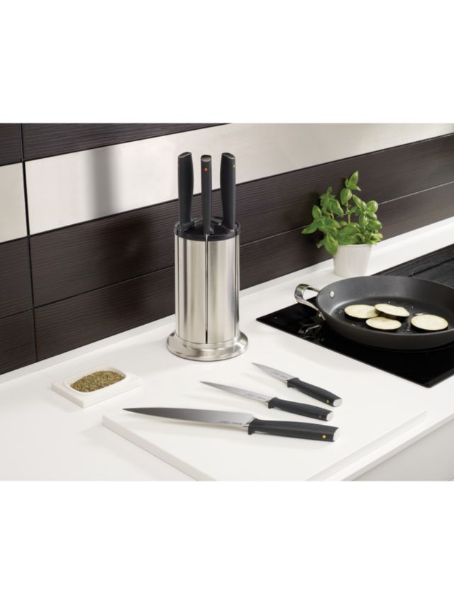 Joseph Joseph Elevate Filled Knife Block Carousel, 6 Piece